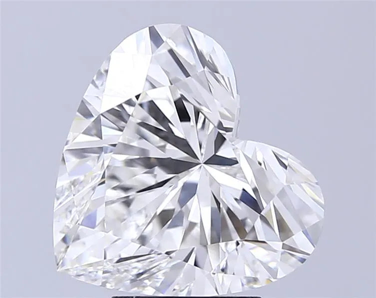 5.00ct Heart Lab Grown Diamond (Colour E, Clarity VVS1, IGI Certified)