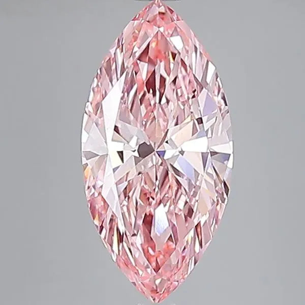 5.00ct Marquise Lab Grown Diamond (Colour Fancy Vivid Pink, Clarity VS1, IGI Certified)