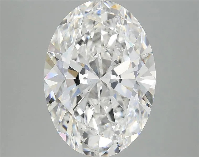 5.00ct Oval Lab Grown Diamond (Colour D, Clarity VS2, IGI Certified)