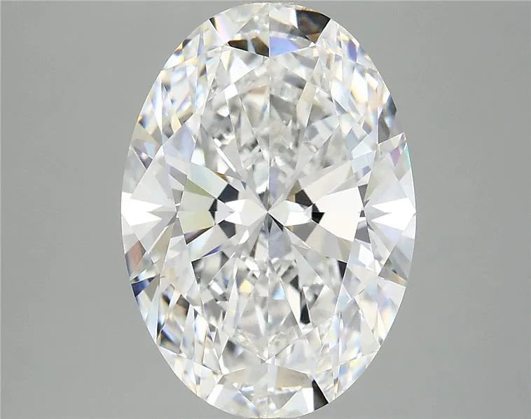5.00ct Oval Lab Grown Diamond (Colour D, Clarity VVS2, IGI Certified)