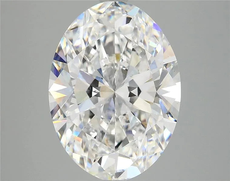 5.00ct Oval Lab Grown Diamond (Colour E, Clarity VS1, IGI Certified)