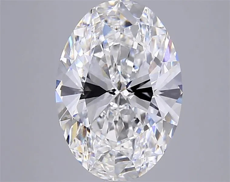 5.00ct Oval Lab Grown Diamond (Colour E, Clarity VVS1, IGI Certified)