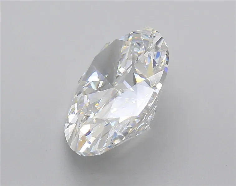 5.00ct Oval Lab Grown Diamond (Colour E, Clarity VVS2, Cut EX, IGI Certified)