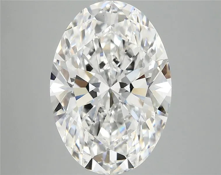 5.00ct Oval Lab Grown Diamond (Colour E, Clarity VVS2, IGI Certified)