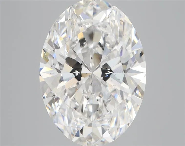 5.00ct Oval Lab Grown Diamond (Colour F, Clarity SI1, IGI Certified)