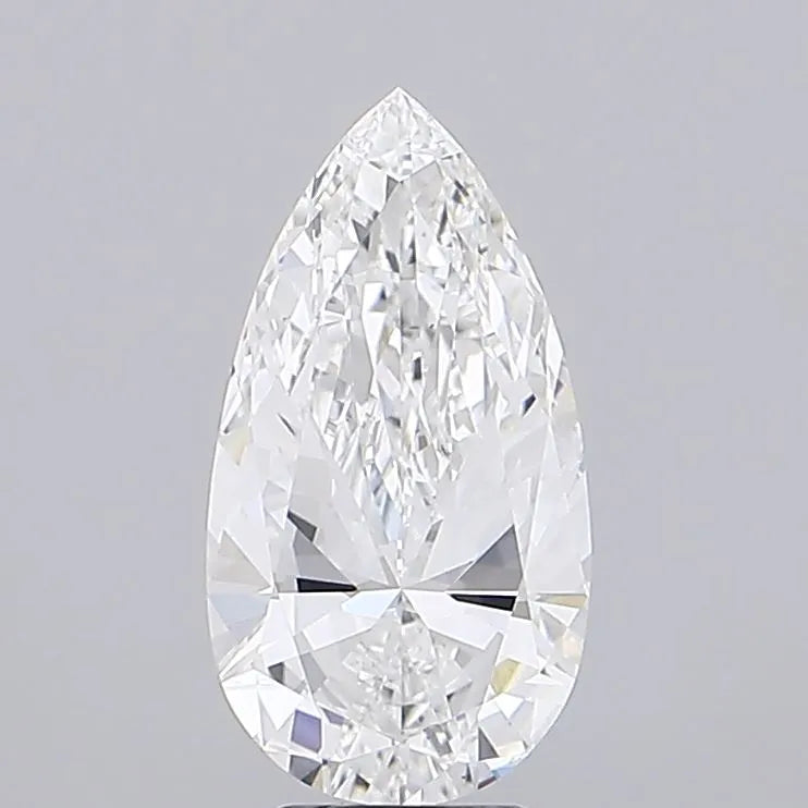 5.00ct Pear Lab Grown Diamond (Colour E, Clarity VS1, IGI Certified)