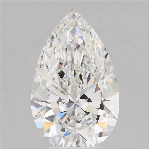5.00ct Pear Lab Grown Diamond (Colour E, Clarity VVS1, IGI Certified)