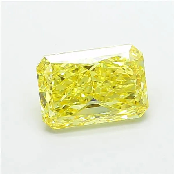 5.00ct Radiant Lab Grown Diamond (Colour Fancy Vivid Yellow, Clarity VS1, IGI Certified)
