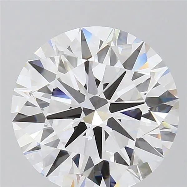 5.00ct Round Lab Grown Diamond (Colour E, Clarity VVS2, Cut EX, IGI Certified)