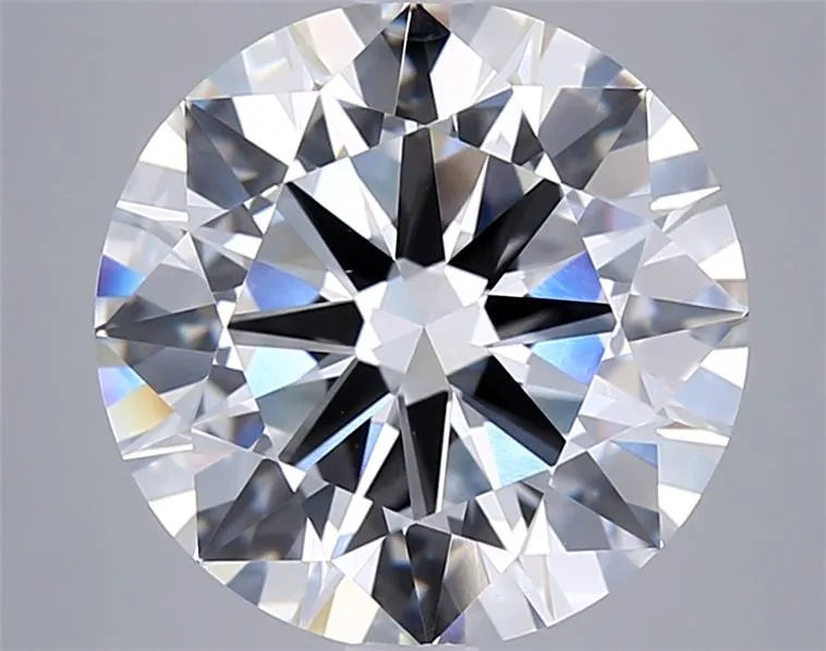 5.00ct Round Lab Grown Diamond (Colour E, Clarity VVS2, Cut ID, IGI Certified)