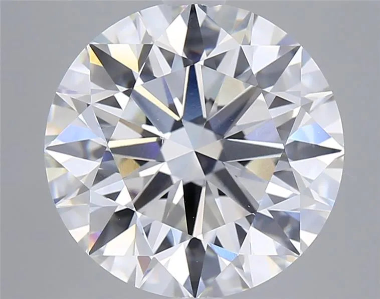5.00ct Round Lab Grown Diamond (Colour F, Clarity VVS2, Cut EX, IGI Certified)