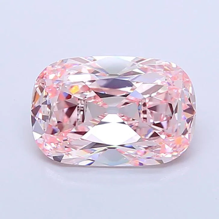 5.01ct Cushion brilliant Lab Grown Diamond (Colour Fancy Pink, Clarity VS1, IGI Certified)