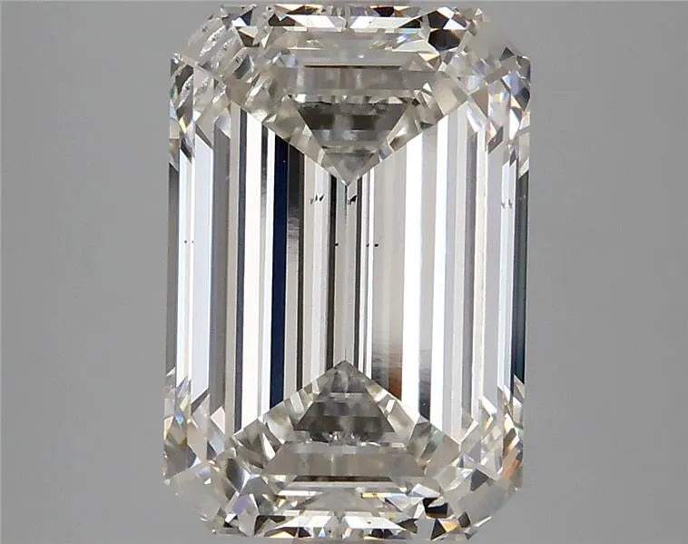 5.01ct Emerald Lab Grown Diamond (Colour G, Clarity SI1, IGI Certified)