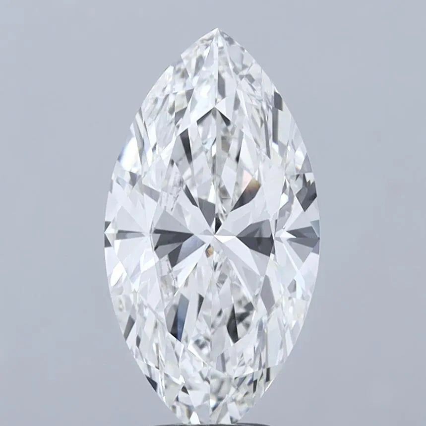 5.01ct Marquise Lab Grown Diamond (Colour F, Clarity VVS2, IGI Certified)