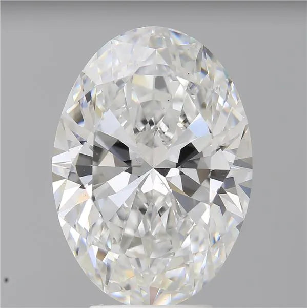 5.01ct Oval Lab Grown Diamond (Colour E, Clarity VS2, IGI Certified)