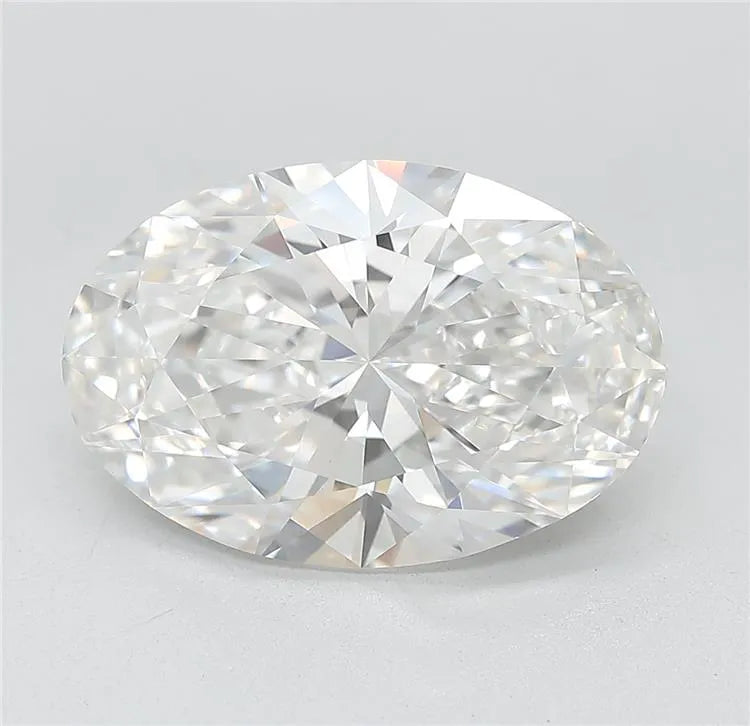 5.01ct Oval Lab Grown Diamond (Colour E, Clarity VVS2, Cut EX, IGI Certified)