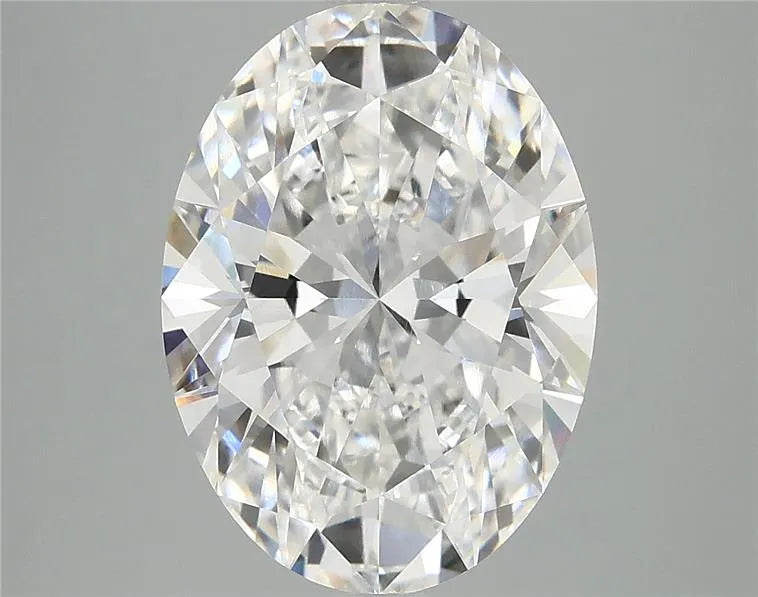 5.01ct Oval Lab Grown Diamond (Colour E, Clarity VVS2, IGI Certified)