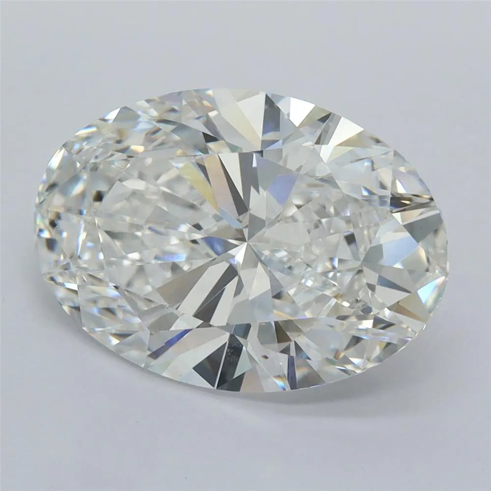 5.01ct Oval Lab Grown Diamond (Colour E, Clarity VVS2, IGI Certified)