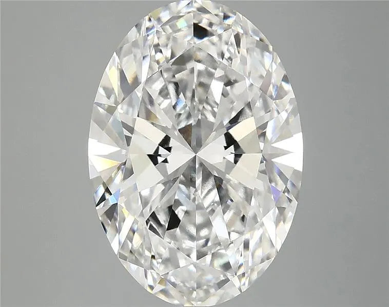 5.01ct Oval Lab Grown Diamond (Colour E, Clarity VVS2, IGI Certified)