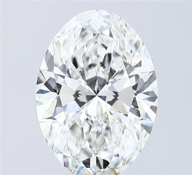 5.01ct Oval Lab Grown Diamond (Colour E, Clarity VVS2, IGI Certified)