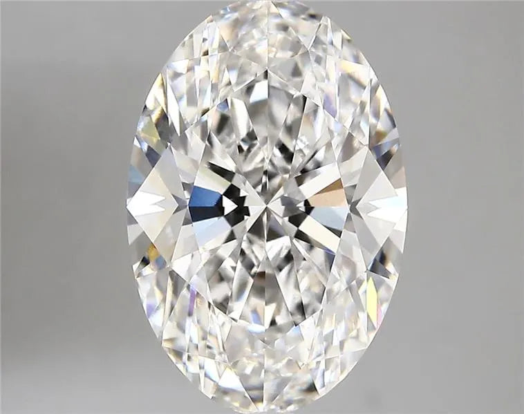 5.01ct Oval Lab Grown Diamond (Colour F, Clarity VVS1, IGI Certified)