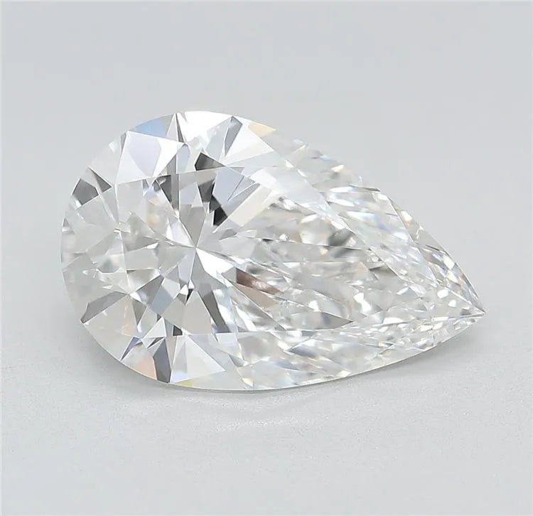 5.01ct Pear Lab Grown Diamond (Colour E, Clarity VVS2, Cut EX, IGI Certified)