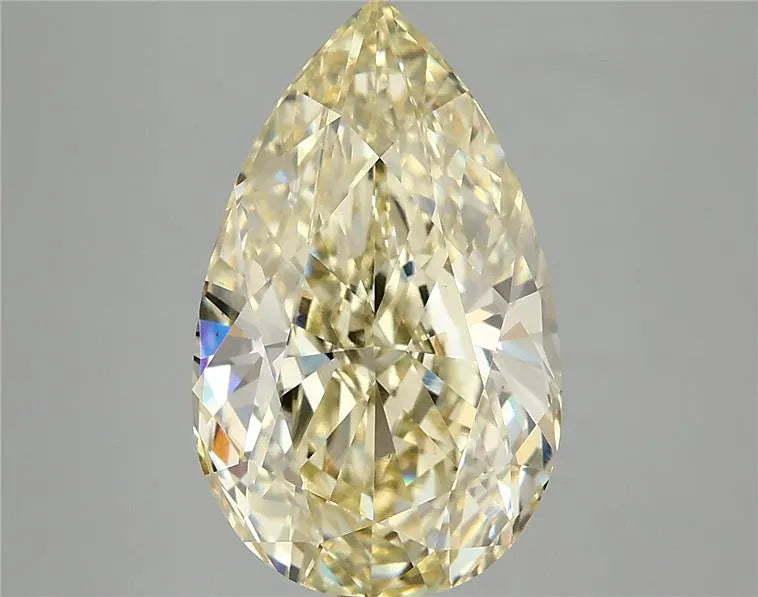 5.01ct Pear Lab Grown Diamond (Colour Fancy Intense Yellow, Clarity VS1, IGI Certified)