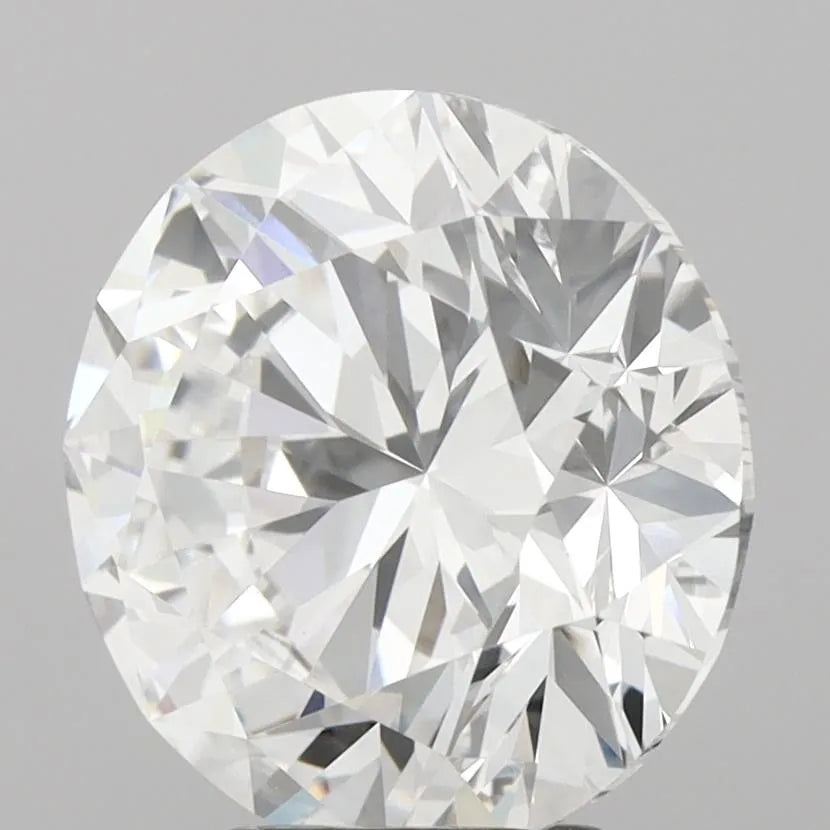 5.01ct Round Lab Grown Diamond (Colour D, Clarity VVS2, Cut EX, IGI Certified)