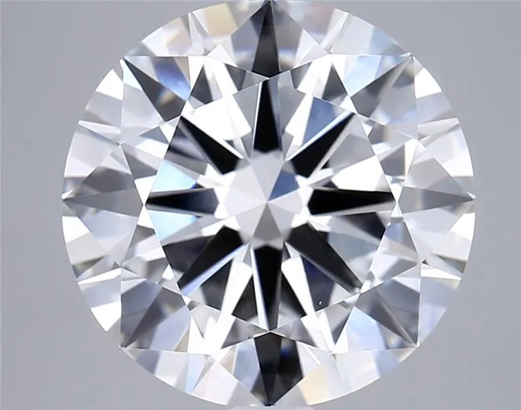 5.01ct Round Lab Grown Diamond (Colour G, Clarity VVS2, Cut EX, IGI Certified)