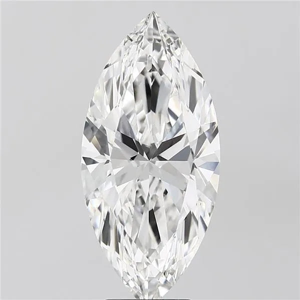 5.02ct Marquise Lab Grown Diamond (Colour F, Clarity VVS2, IGI Certified)