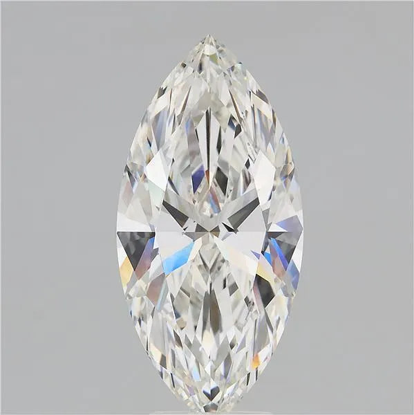 5.02ct Marquise Lab Grown Diamond (Colour G, Clarity VVS2, IGI Certified)