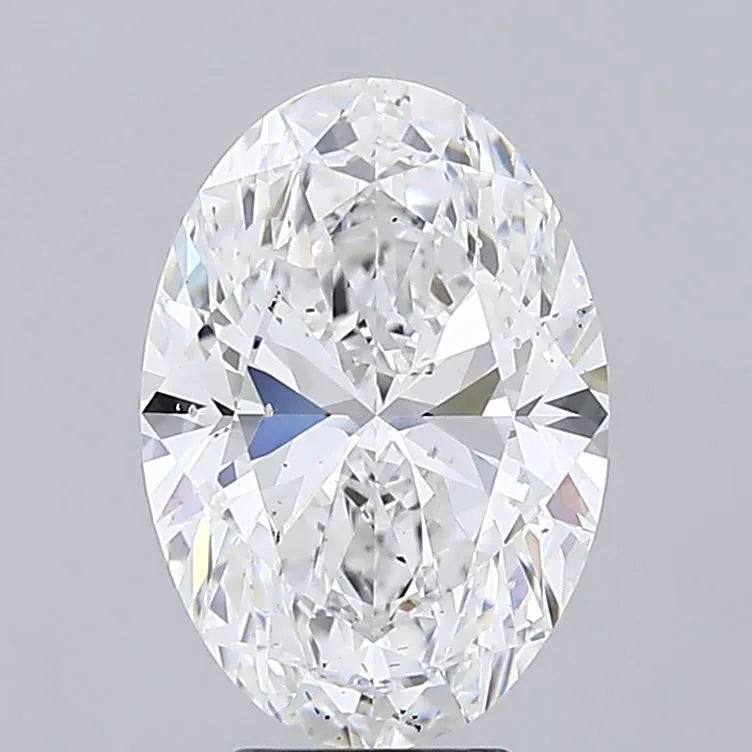 5.02ct Oval Lab Grown Diamond (Colour D, Clarity SI1, IGI Certified)