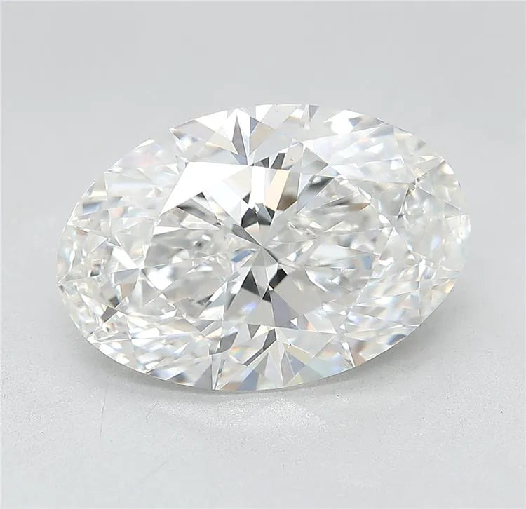 5.02ct Oval Lab Grown Diamond (Colour E, Clarity VS1, Cut EX, IGI Certified)