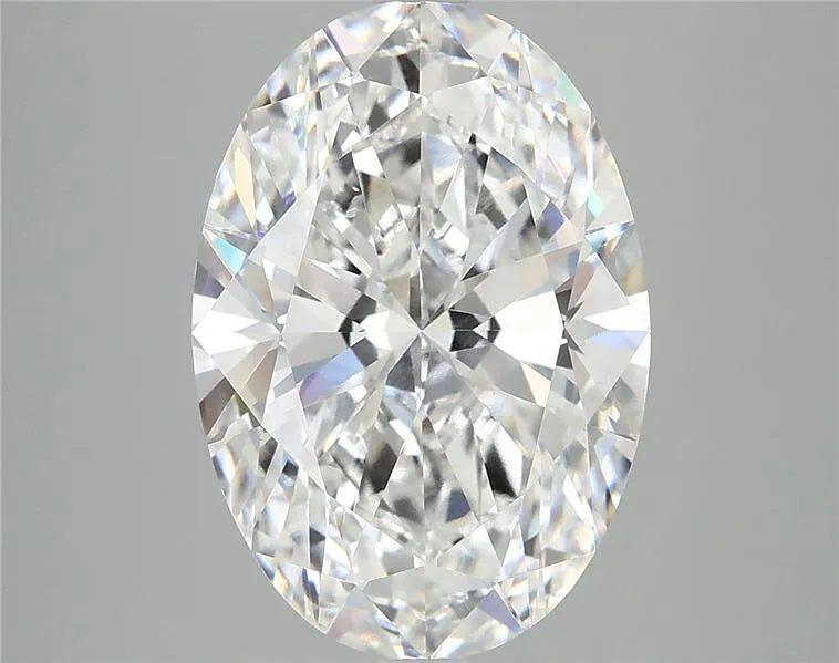 5.02ct Oval Lab Grown Diamond (Colour E, Clarity VVS2, IGI Certified)