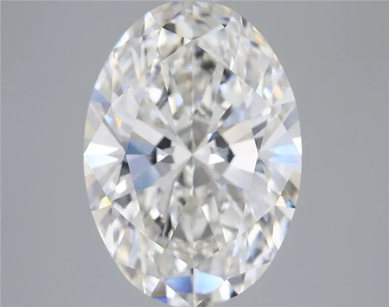 5.02ct Oval Lab Grown Diamond (Colour G, Clarity VVS2, IGI Certified)