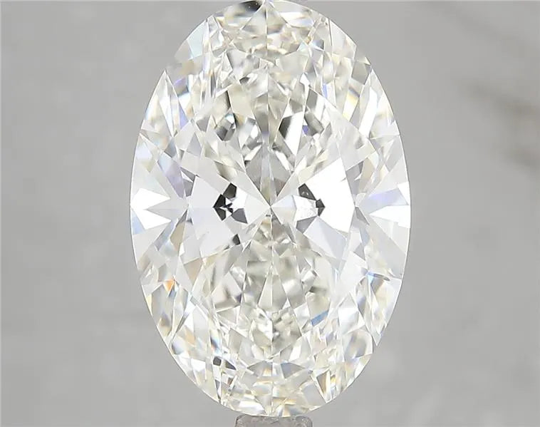 5.02ct Oval Lab Grown Diamond (Colour H, Clarity VVS2, IGI Certified)