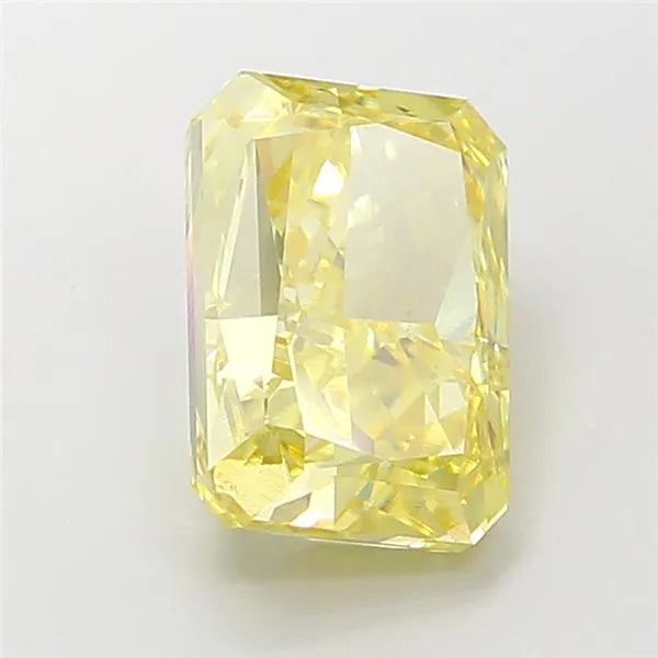 5.02ct Radiant Lab Grown Diamond (Colour Fancy Intense Yellow, Clarity VS2, IGI Certified)