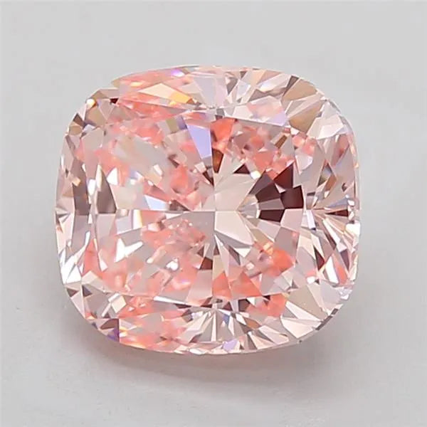 5.03ct Cushion modified Lab Grown Diamond (Colour Fancy Intense Pink, Clarity VS1, IGI Certified)