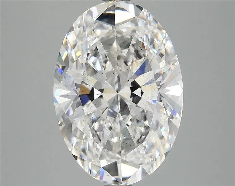 5.03ct Oval Lab Grown Diamond (Colour E, Clarity SI1, IGI Certified)