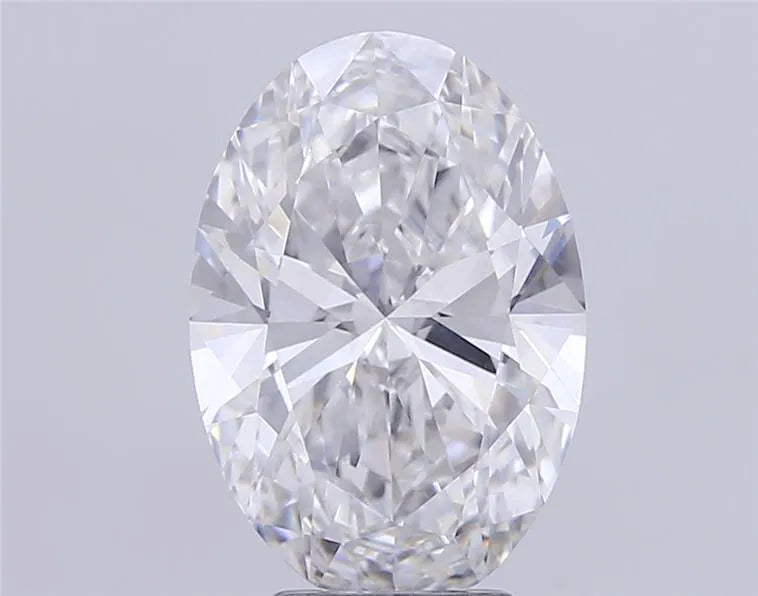 5.03ct Oval Lab Grown Diamond (Colour F, Clarity VVS2, IGI Certified)
