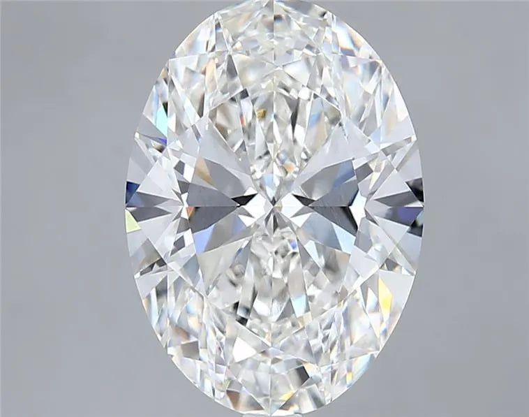 5.03ct Oval Lab Grown Diamond (Colour F, Clarity VVS2, IGI Certified)