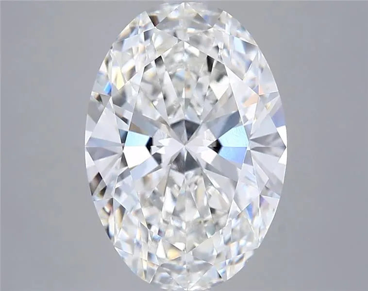 5.03ct Oval Lab Grown Diamond (Colour F, Clarity VVS2, IGI Certified)