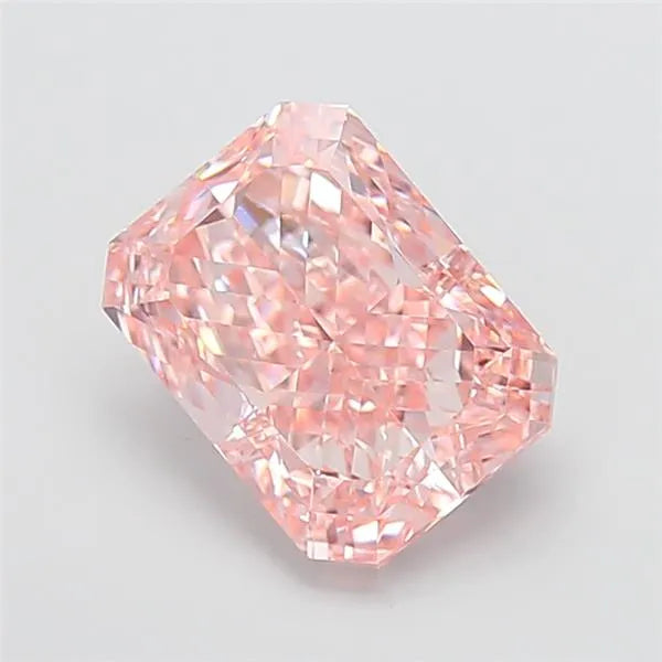 5.03ct Radiant Lab Grown Diamond (Colour Fancy Intense Pink, Clarity VVS2, IGI Certified)