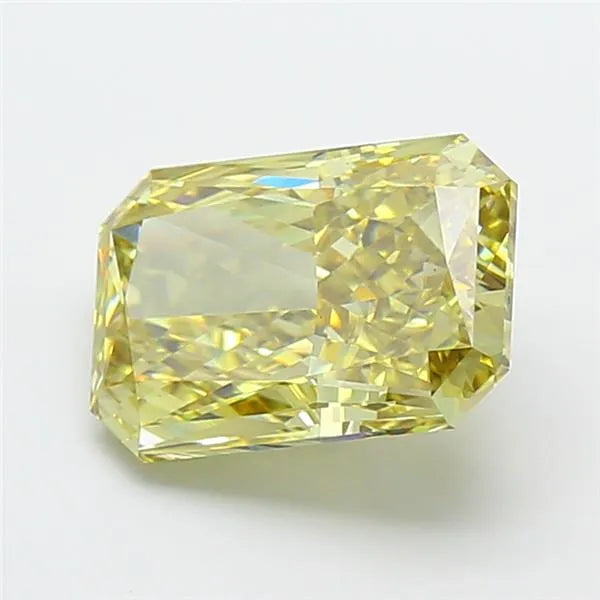 5.03ct Radiant Lab Grown Diamond (Colour Fancy Intense Yellow, Clarity VS1, IGI Certified)