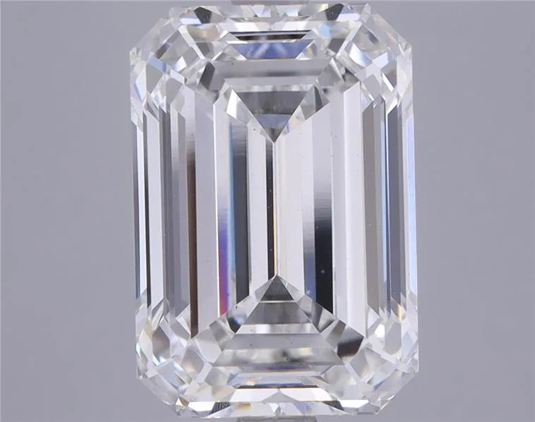 5.04ct Emerald Lab Grown Diamond (Colour G, Clarity VS1, Cut EX, GIA Certified)