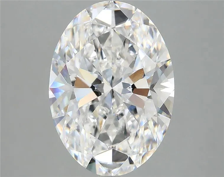 5.04ct Oval Lab Grown Diamond (Colour E, Clarity VVS2, IGI Certified)
