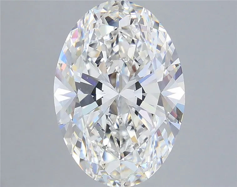5.04ct Oval Lab Grown Diamond (Colour F, Clarity VVS2, IGI Certified)