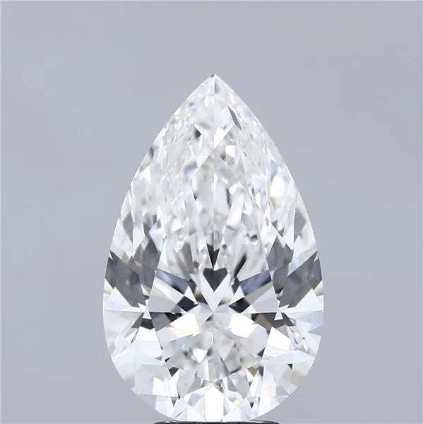 5.04ct Pear Lab Grown Diamond (Colour F, Clarity VVS2, IGI Certified)