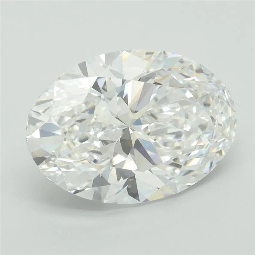 5.05ct Oval Lab Grown Diamond (Colour E, Clarity VVS2, IGI Certified)