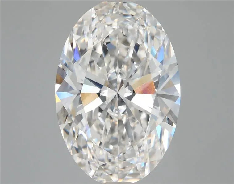 5.05ct Oval Lab Grown Diamond (Colour F, Clarity VVS1, IGI Certified)